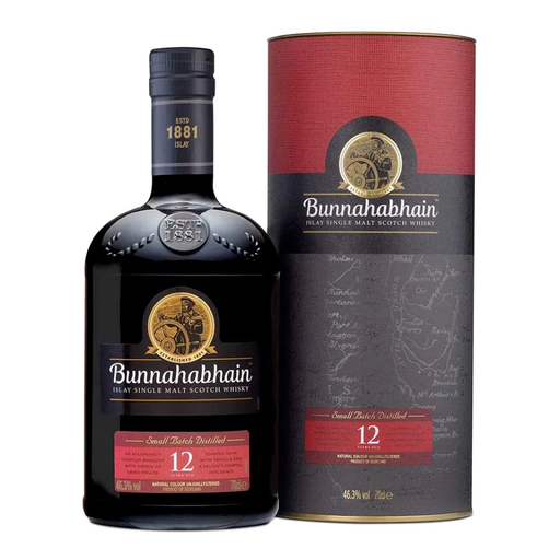 Bunnahabhain 12 Year Old Islay Single Malt Scotch Whisky 700ml