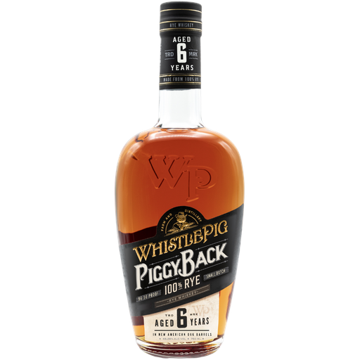 Whistlepig Piggyback 6 Year Old Rye Whiskey 700ml