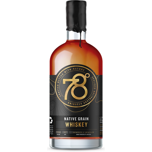 78 Degrees 2022 Native Grain Whiskey 700ml