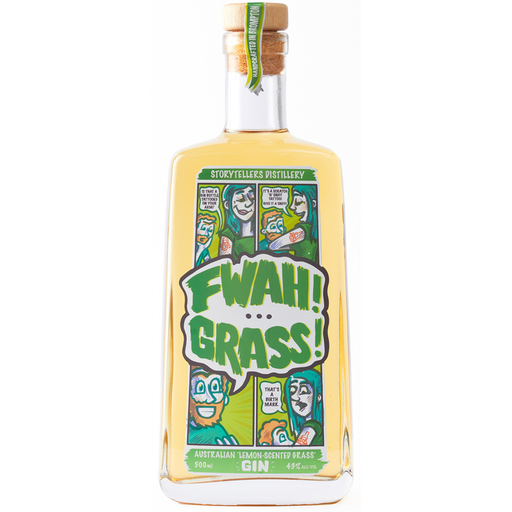 Storytellers Distillery Fwah Grass Australian Lemon Scented Grass Gin 500m