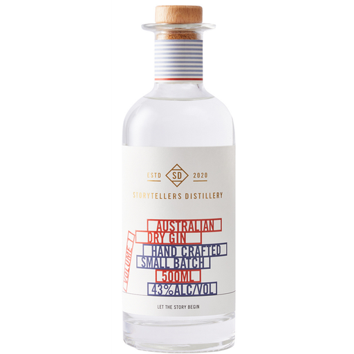 Storytellers Distillery Volume 1 Australian Dry Gin 500ml