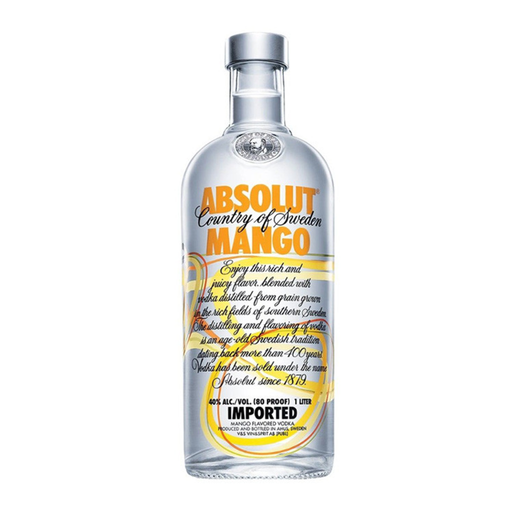 Absolut Mango Vodka 1Lt
