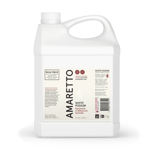 White Possum Amaretto Liqueur 5lt
