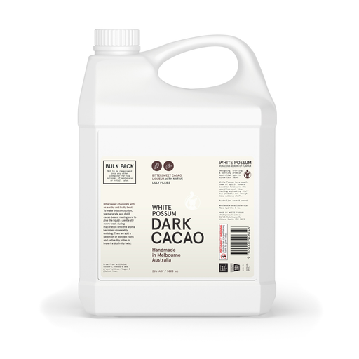 White Possum Dark Cacao Liqueur 5lt