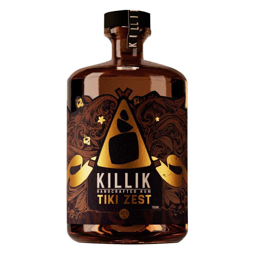 KILLIK RUM Tiki Zest Triple Sec Liqueur 700ml