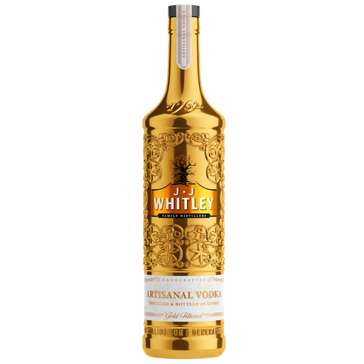 JJ Whitley Artisanal Gold Vodka 700ml