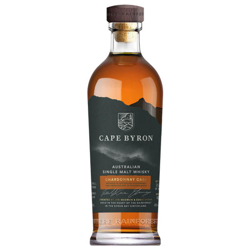 Cape Byron Chardonnay Cask Single Malt Whisky 700ml