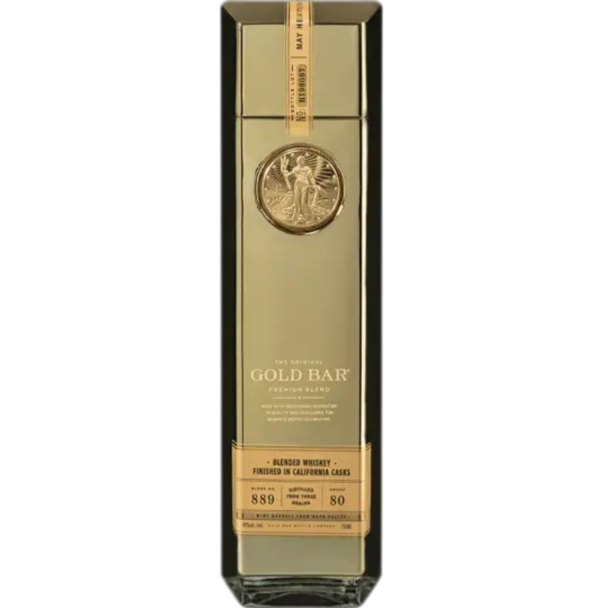 Gold Bar Original Premium Blended American Whiskey 750ml