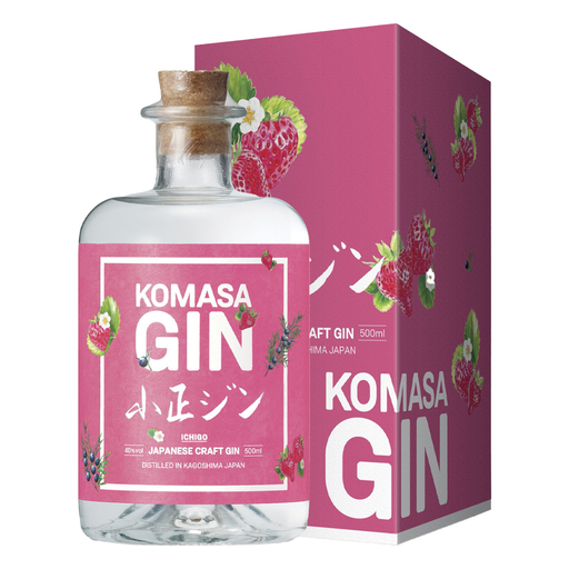 Komasa Gin Ichigo Strawberry Japanese Gin 500ml