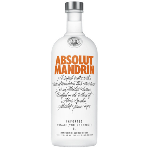 Absolut Mandrin Vodka 1Lt