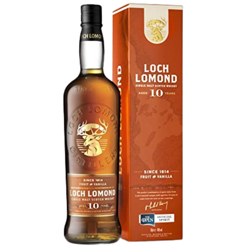 Loch Lomond Fruit & Vanilla 10 Year Old Scotch Whisky 700ml