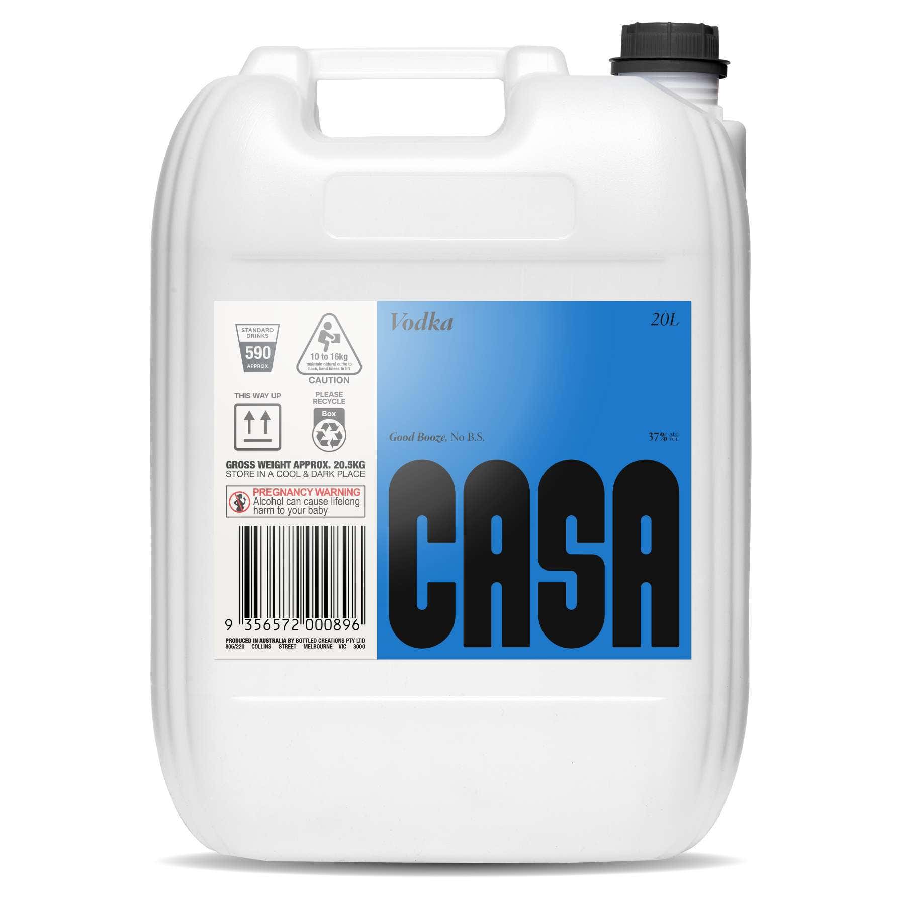 Casa Spirits Vodka 20lt