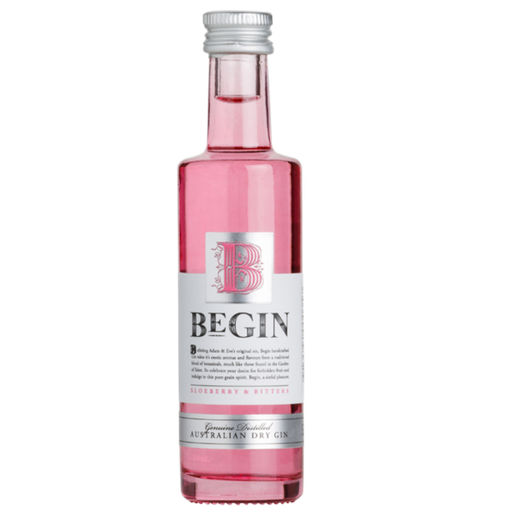 Begin Gin Pink Minis 50ml (Unit=Sleeve of 12)