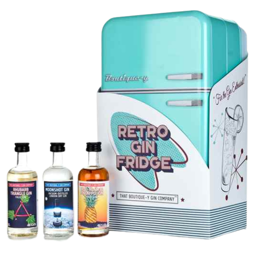 That Boutique-y Gin Company Retro Gin Fridge Tin 50ml (Unit=Sleeve of 8)
