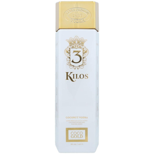 3 Kilos Dutch Coconut Vodka Liqueur 1Lt