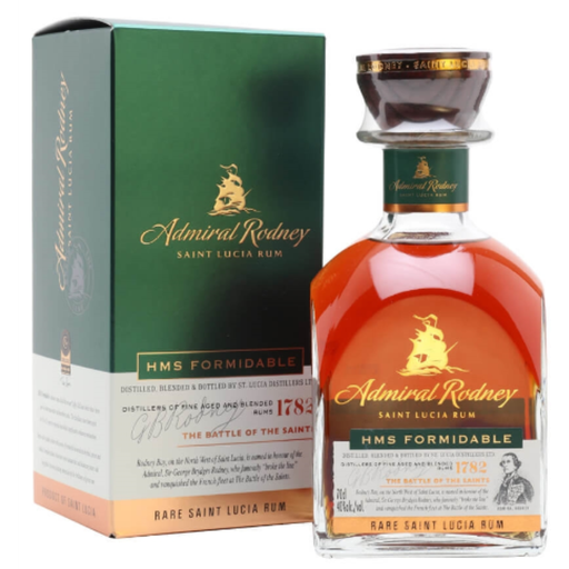 Admiral Rodney HMS Formidable St. Lucia Rum 700ml
