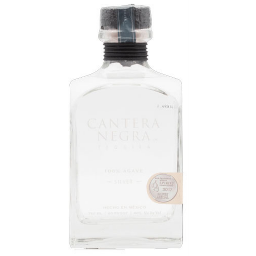 Cantera Negra Silver Tequila 750ml