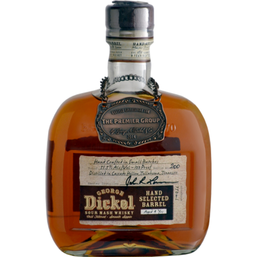George Dickel 9 Year Old Hand Selected Barrel Whisky 750ml