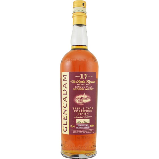 Glencadam Portwood Finish 17 Year Old Scotch Whisky 700ml