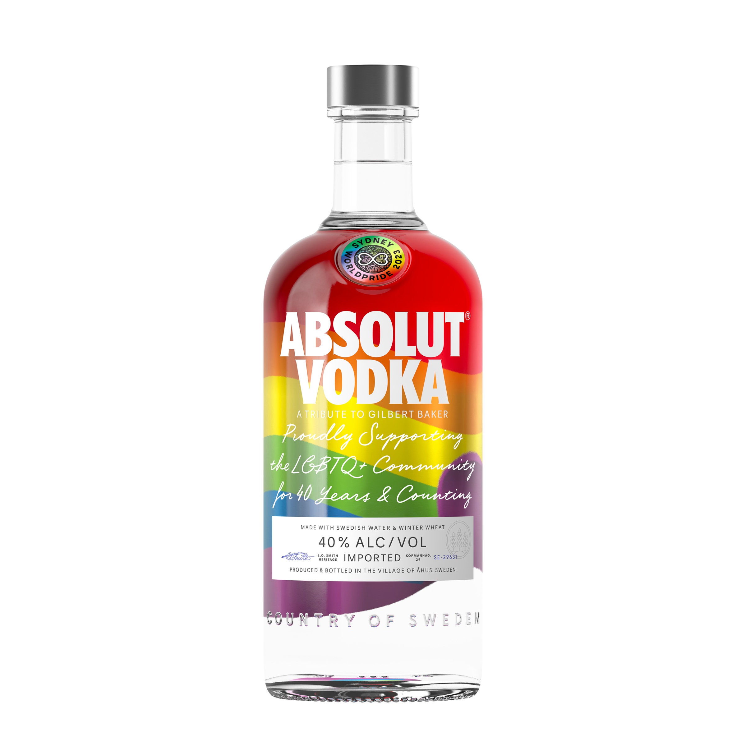 Absolut Rainbow Limited Edition Vodka 700ml