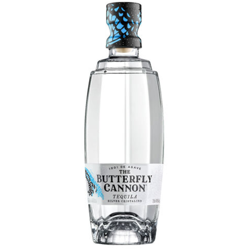 Butterfly Cannon Cristalino Silver Tequila 750ml