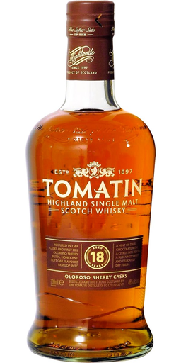 Tomatin 18 Year Old Single Malt Scotch Whisky 700ml