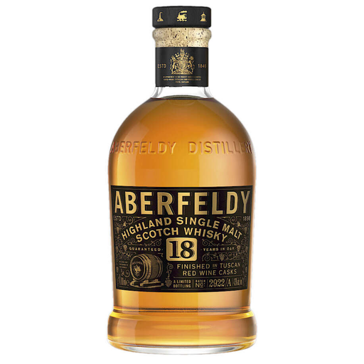 Aberfeldy 18 Year Old Bolgheri Tuscan Cask Finish Single Mal