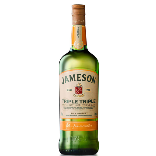 Jameson Triple Triple Irish Whiskey 1Lt