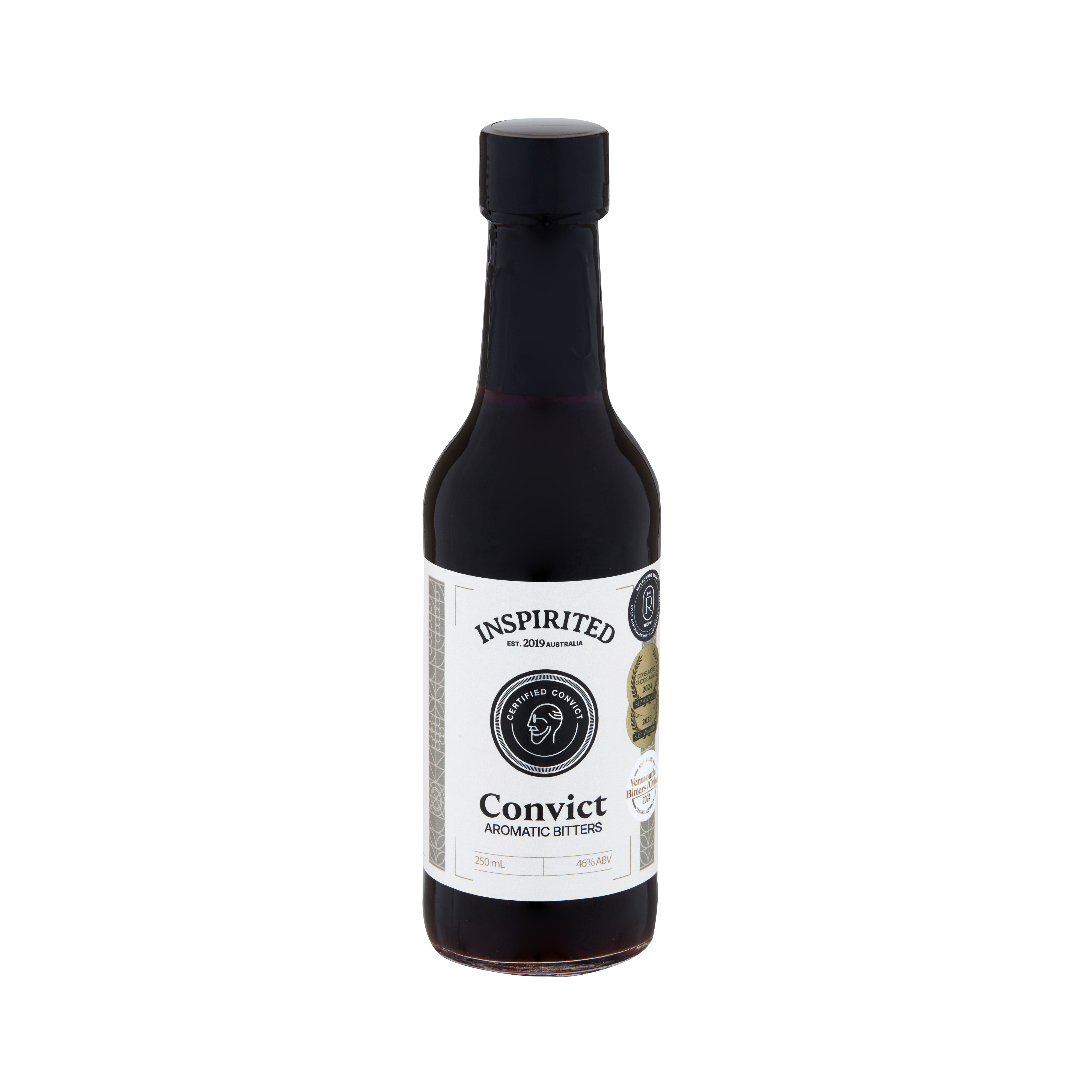 Inspirited Bitters Convict Aromatic Bitters 250ml