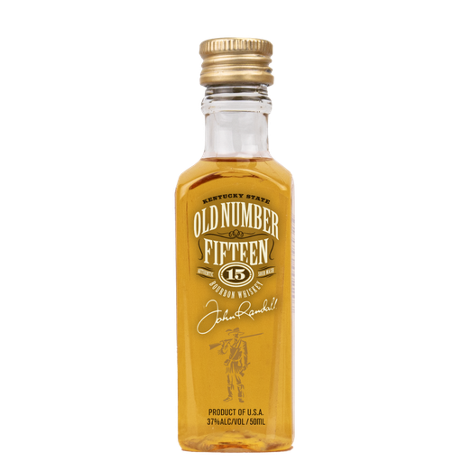 Old No 15 Kentucky Bourbon 50ml (Unit=Sleeve of 12)