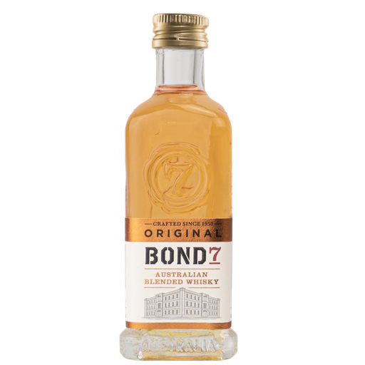 Bond Seven Australian Whisky 50ml (Unit=Sleeve of 12)