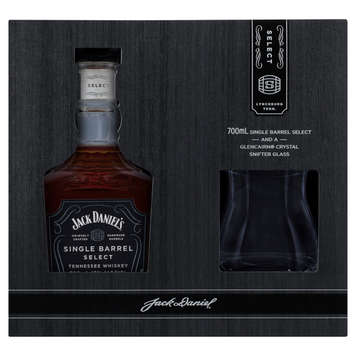 Jack Daniels Single Barrel With Gleincarn Glass 700ml