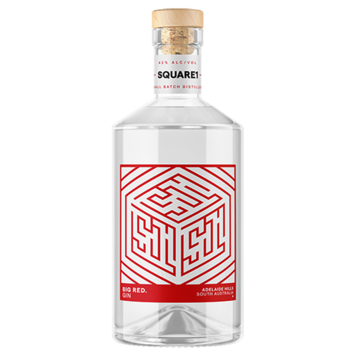 Square 1 Big Red Gin 700ml
