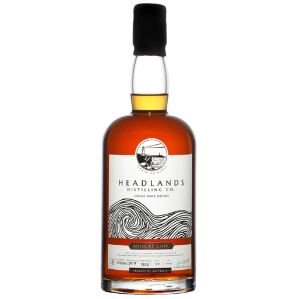 Headlands Distilling Company Muscat Cask Whisky 700ml