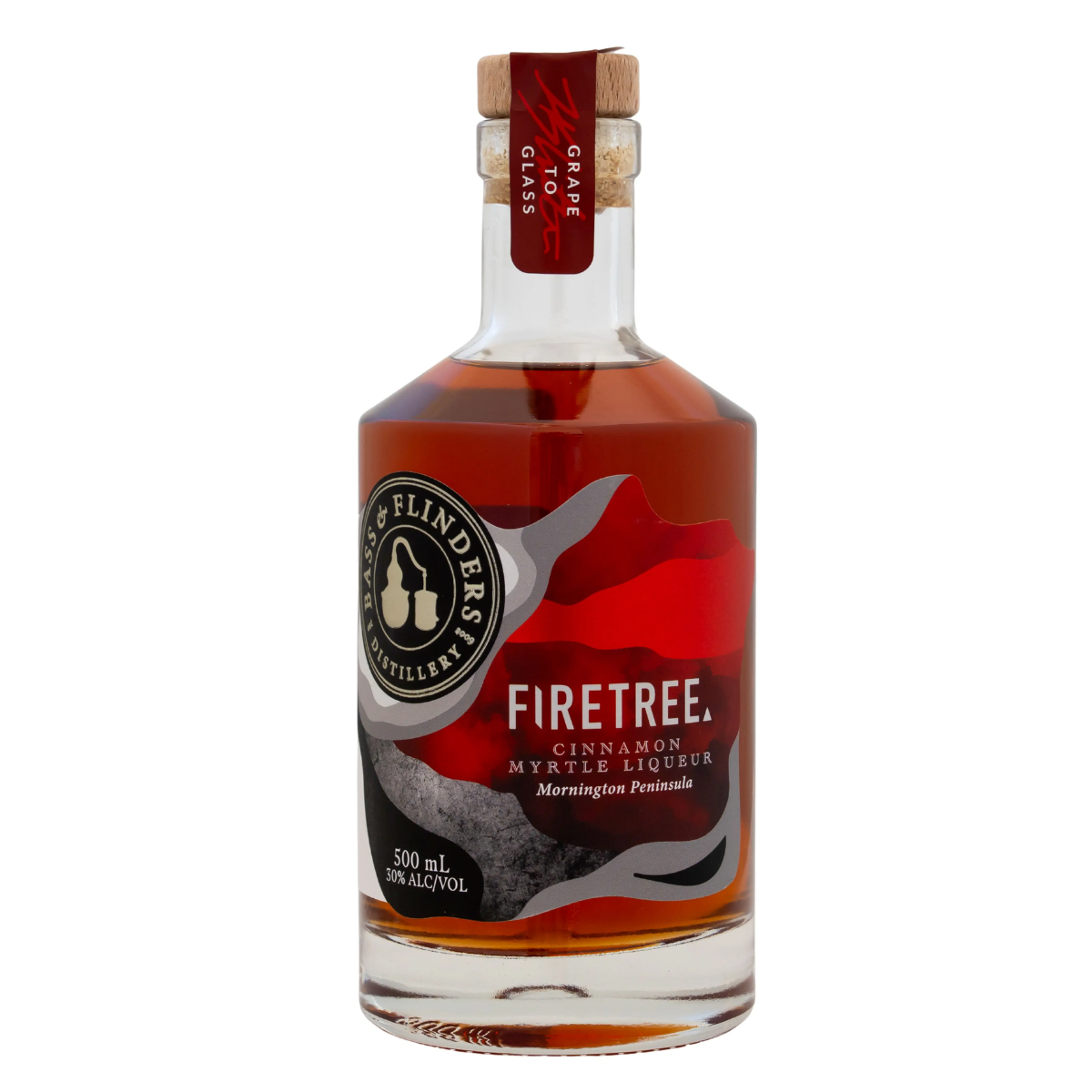 Bass and Flinders Firetree Cinnamon Myrtle Liqueur 500ml