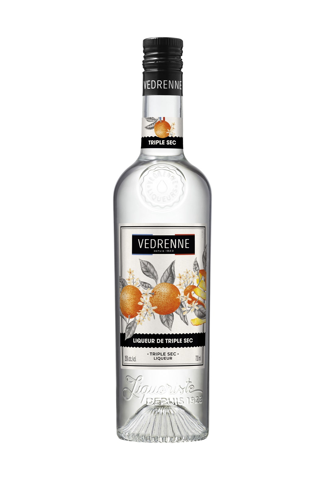 Vedrenne Triple Sec Liqueur Dry Curacao 35% 700ml