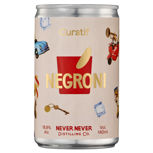 Curatif Never Never Distilling Negroni 140ml