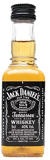 Jack Daniels Miniatures 50ml (Unit=Sleeve of 10)