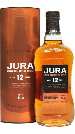 Isle Of Jura Jura 12 Whisky 700ml