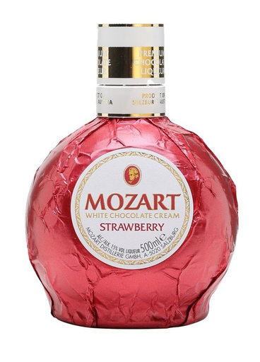 Mozart White Strawberry Cream Liqueur 500ml