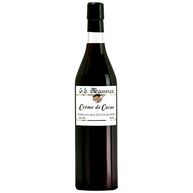 Massenez Dark Cocoa Liqueur Chocolate Cacao Noir 700ml