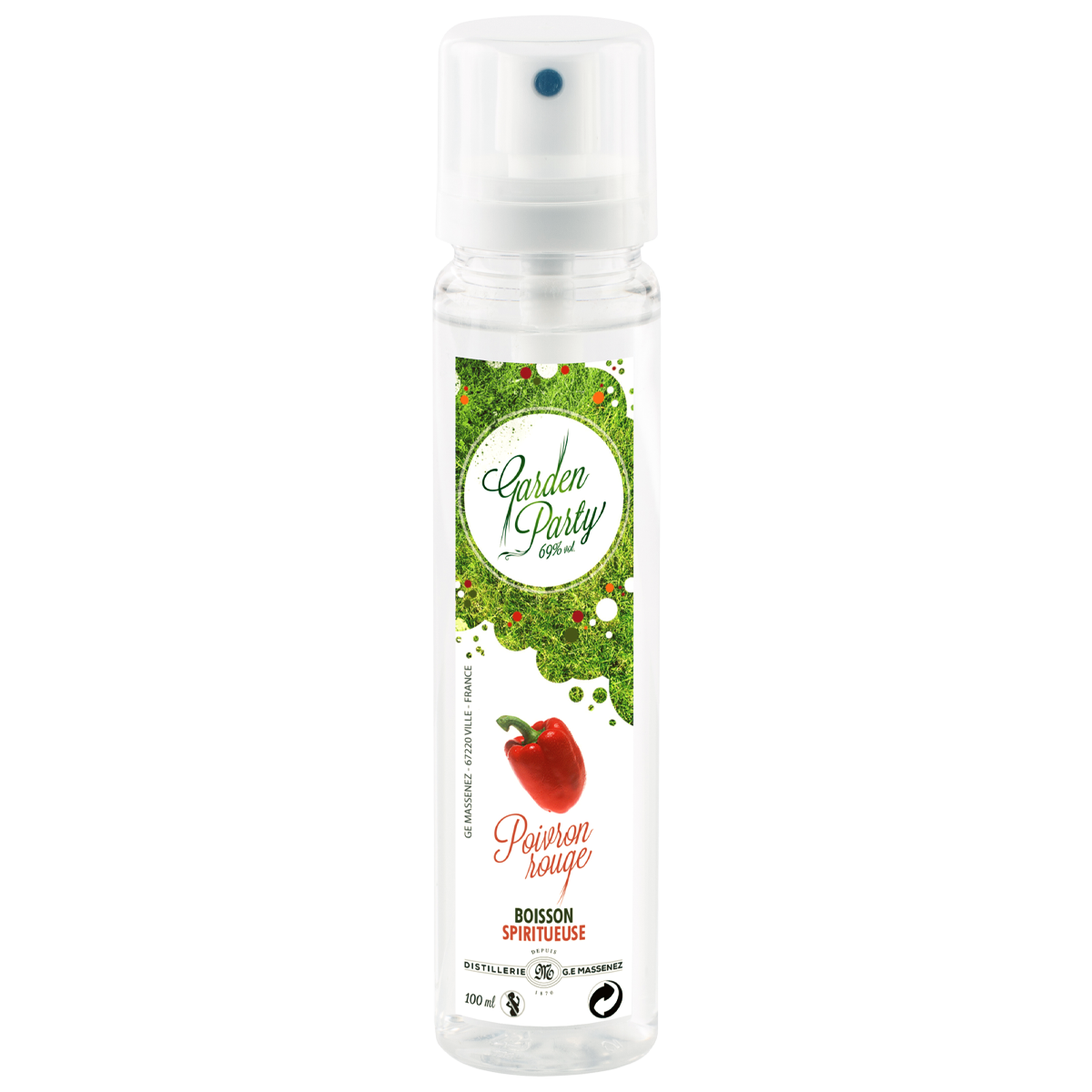 Massenez Bitter Red Capsicum Spray Poivron 100ml