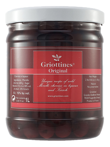 Peureux Griottines In Kirsch Sour Cherries 1Lt