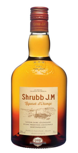 Rhum J.M JM Orange Shrubb Liqueur Rum Agricole 700ml