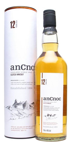 anCnoc 12 Year Old Highland Single Malt 700ml
