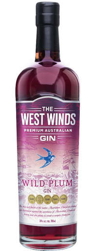 The West Winds Gin Wild Plum 700ml