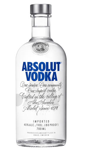 Absolut Vodka 1Lt