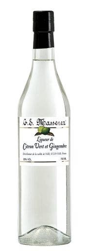 Massenez Lime & Ginger Liqueur Citron Vert & Gingembre 500m