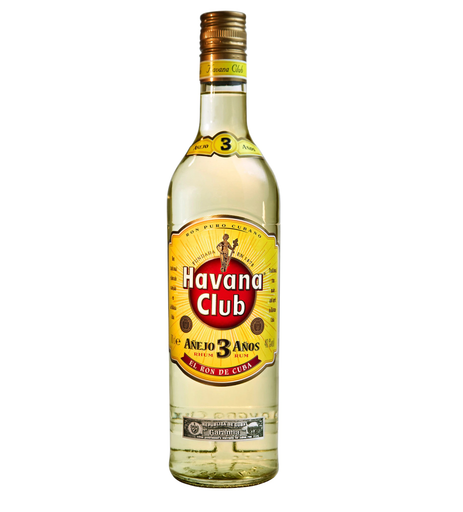 Havana Club Anejo 3 Anos White Rum 37.5% 700ml