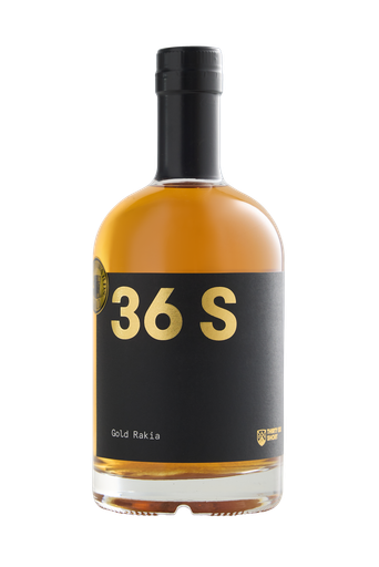 36 Short Gold Rakia 500ml